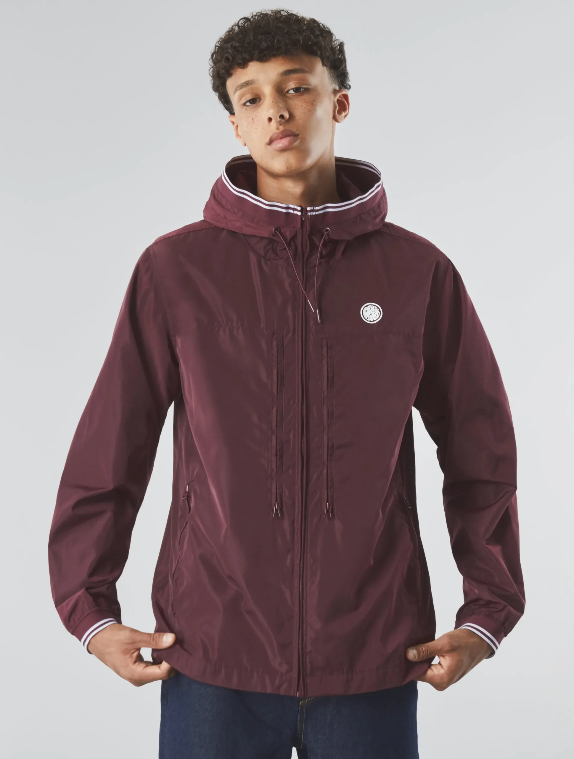 Pretty Green Allesley Jacket Burgundy Cheap