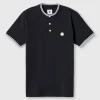 Pretty Green Allesley Tipped Grandad Black Flash Sale