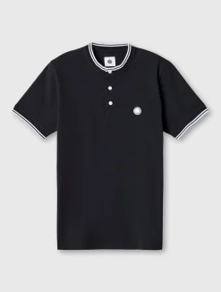 Pretty Green Allesley Tipped Grandad Black Flash Sale
