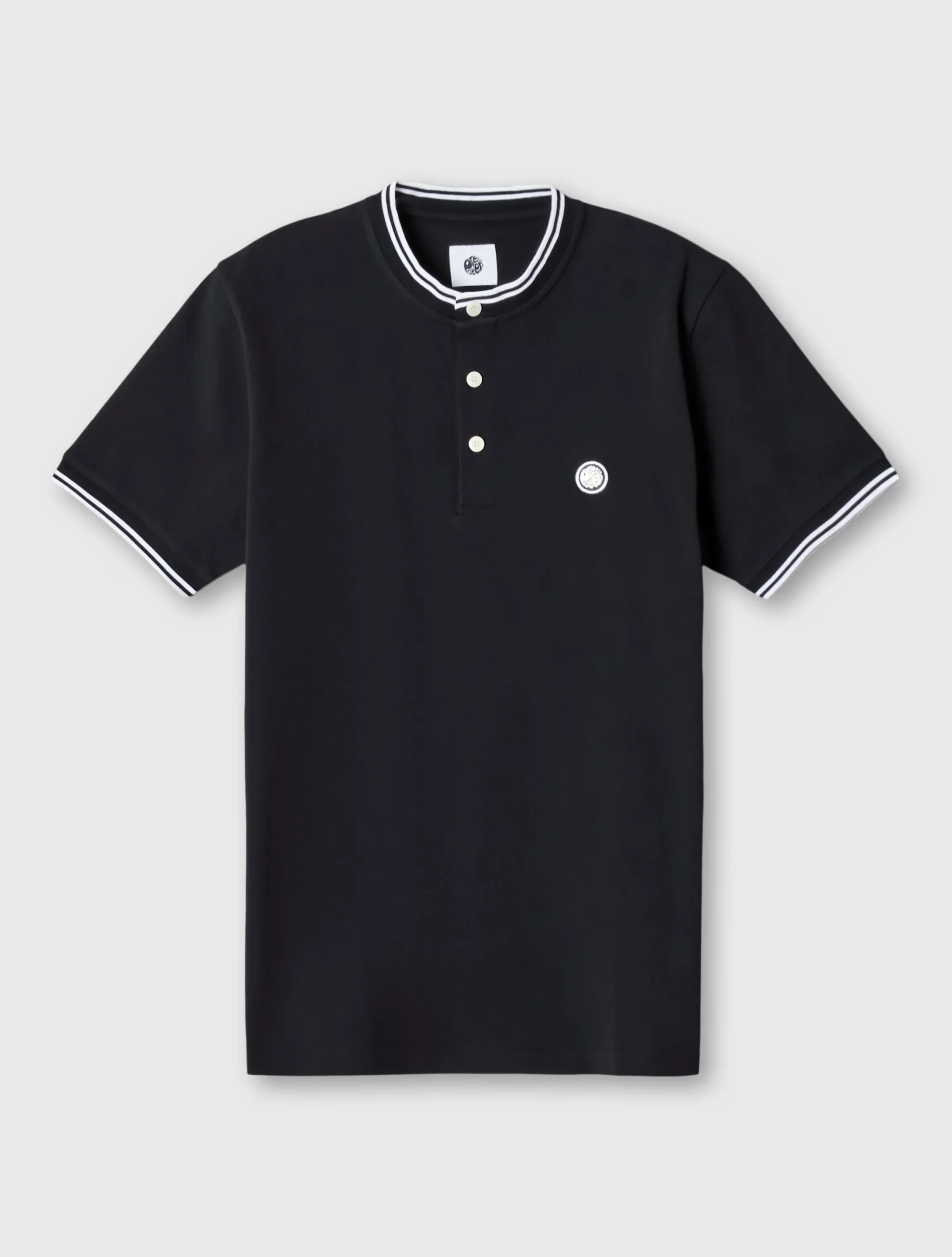 Pretty Green Allesley Tipped Grandad Black Flash Sale