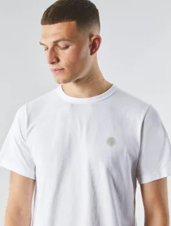 Pretty Green Altair T-shirt White New