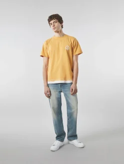 Pretty Green Anaheim Tie Dye T-shirt Orange Store