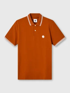 Pretty Green Barton Polo Orange Discount