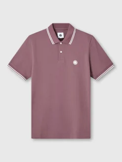 Pretty Green Barton Polo Purple Online