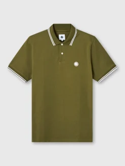 Pretty Green Barton Polo Khaki Fashion