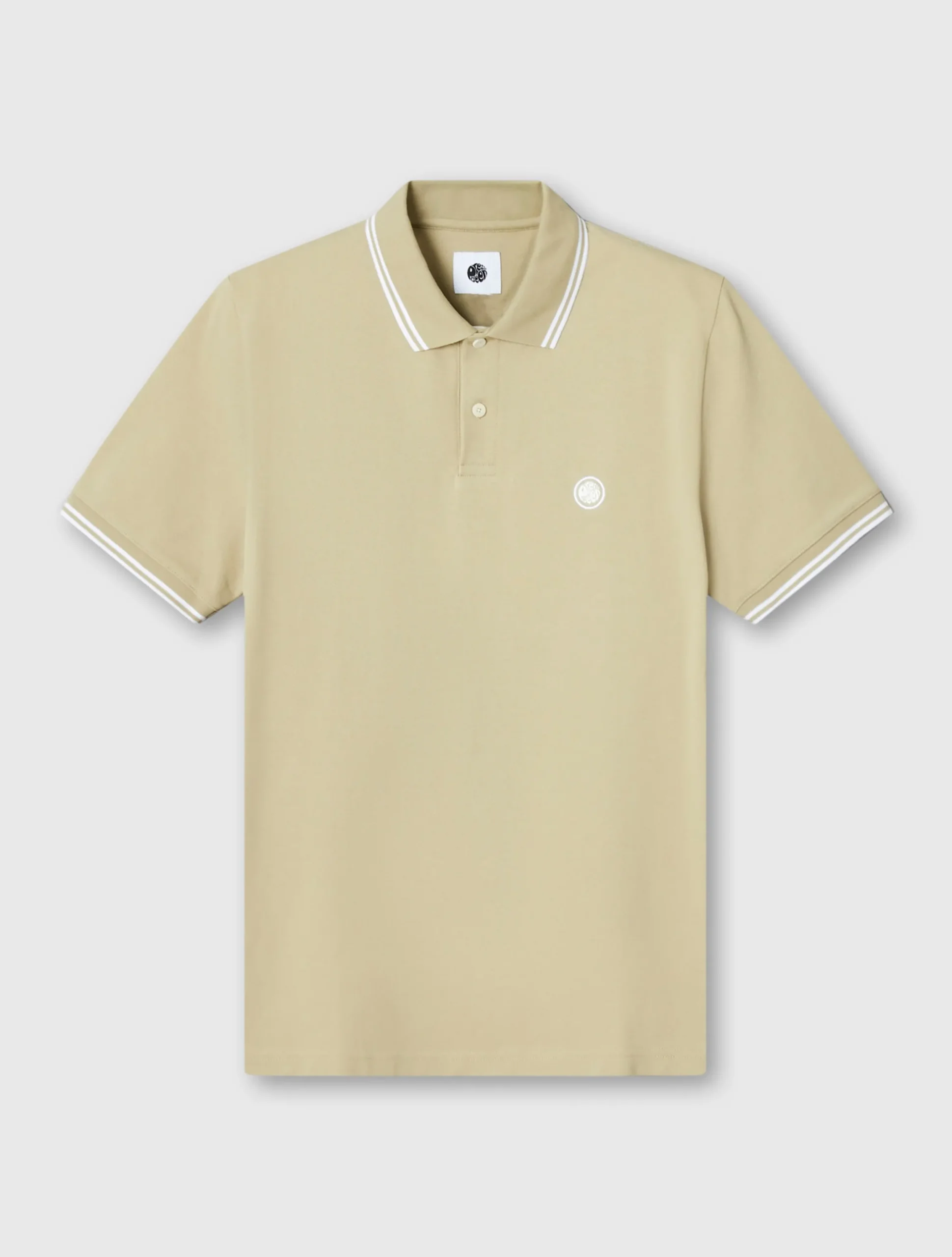 Pretty Green Barton Polo Taupe Fashion