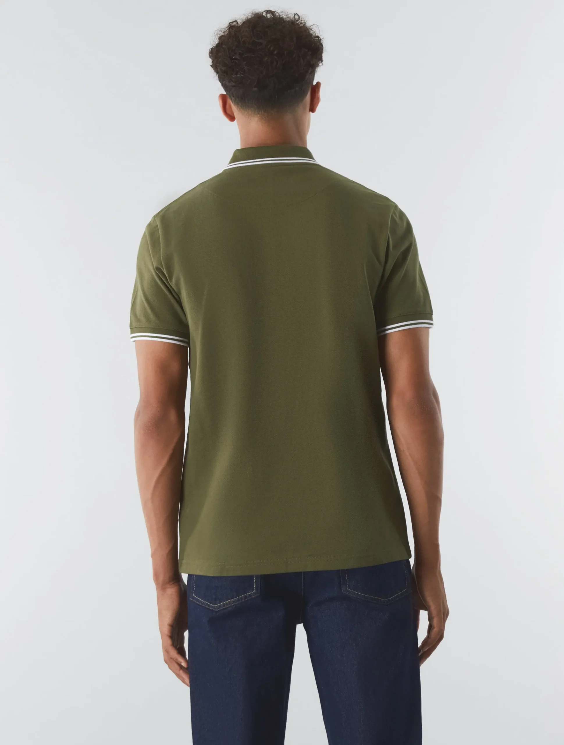Pretty Green Barton Polo Khaki Fashion
