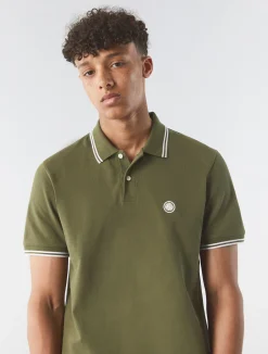 Pretty Green Barton Polo Khaki Fashion