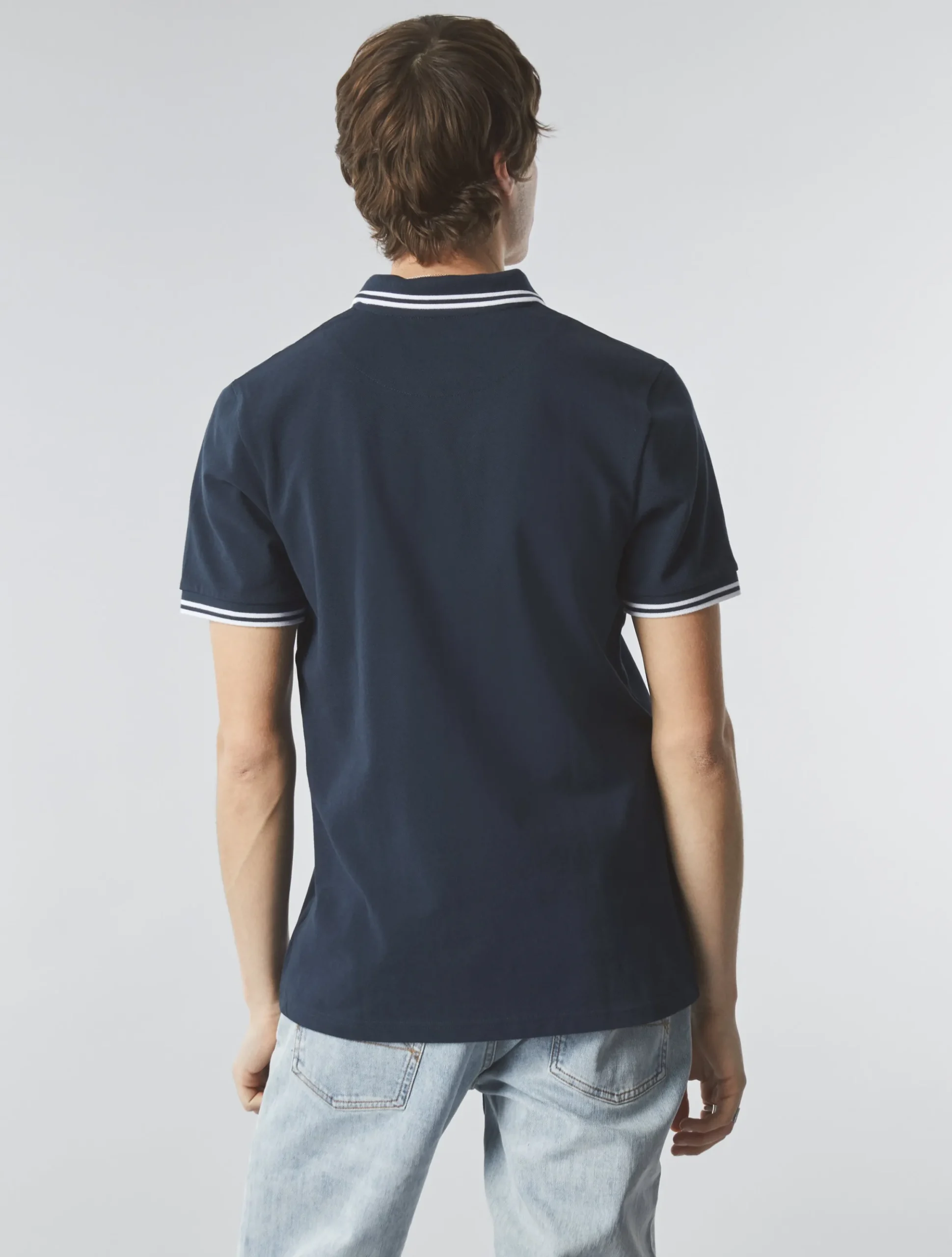 Pretty Green Barton Polo Navy Online