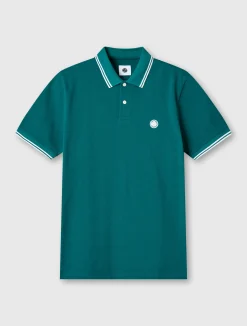 Pretty Green Barton Polo Shirt Teal Sale