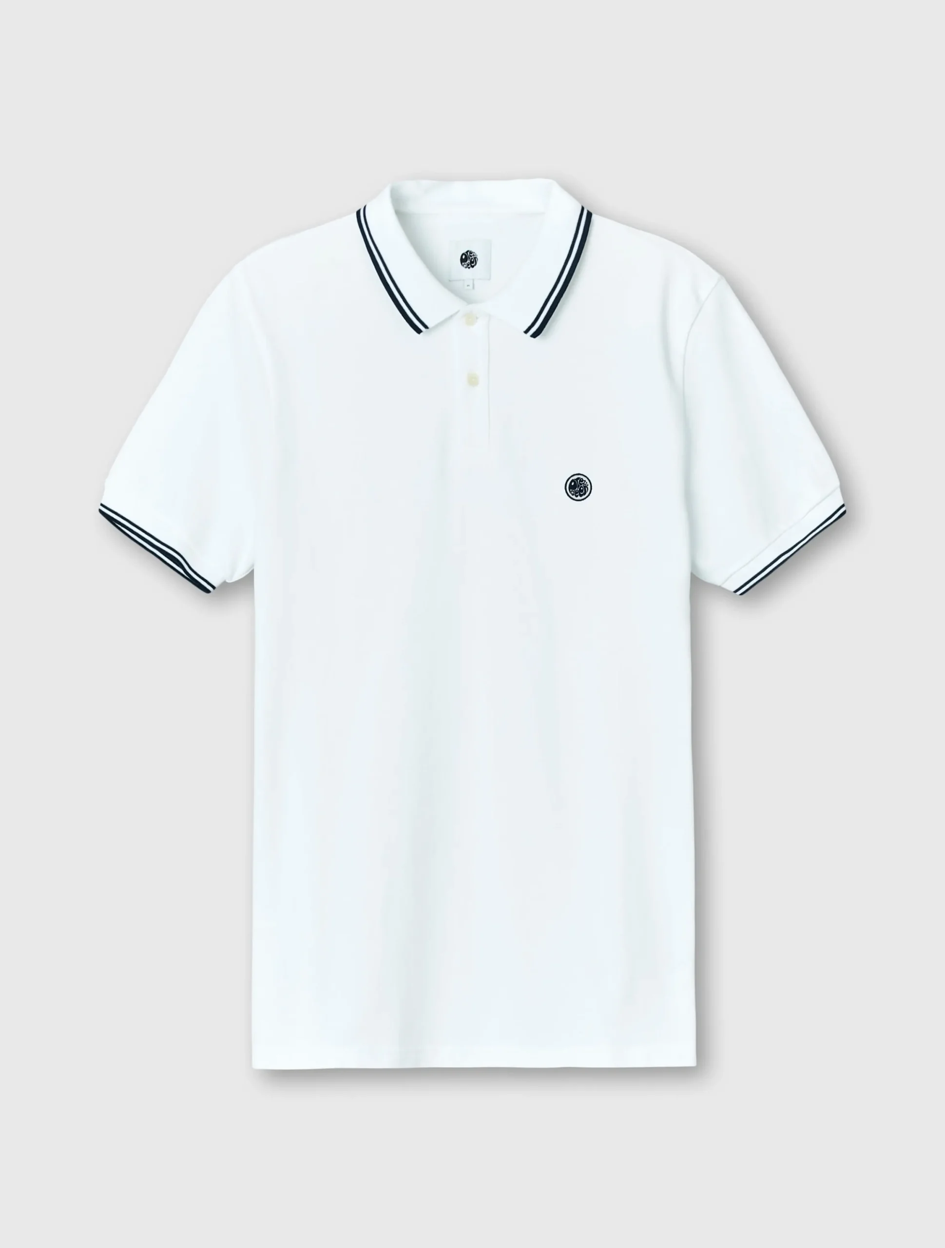 Pretty Green Barton Polo Shirt White Shop