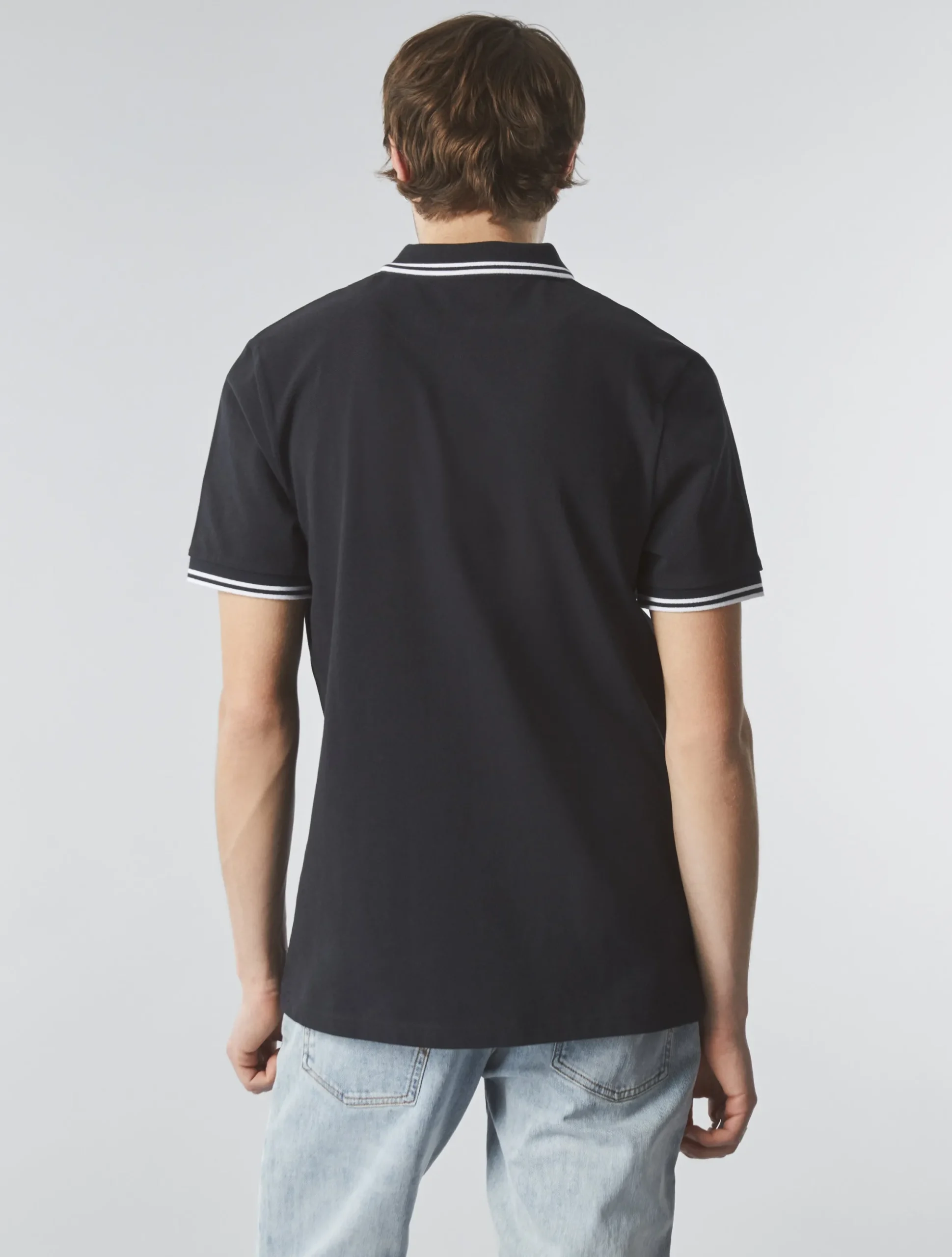 Pretty Green Barton Polo Shirt Black Flash Sale