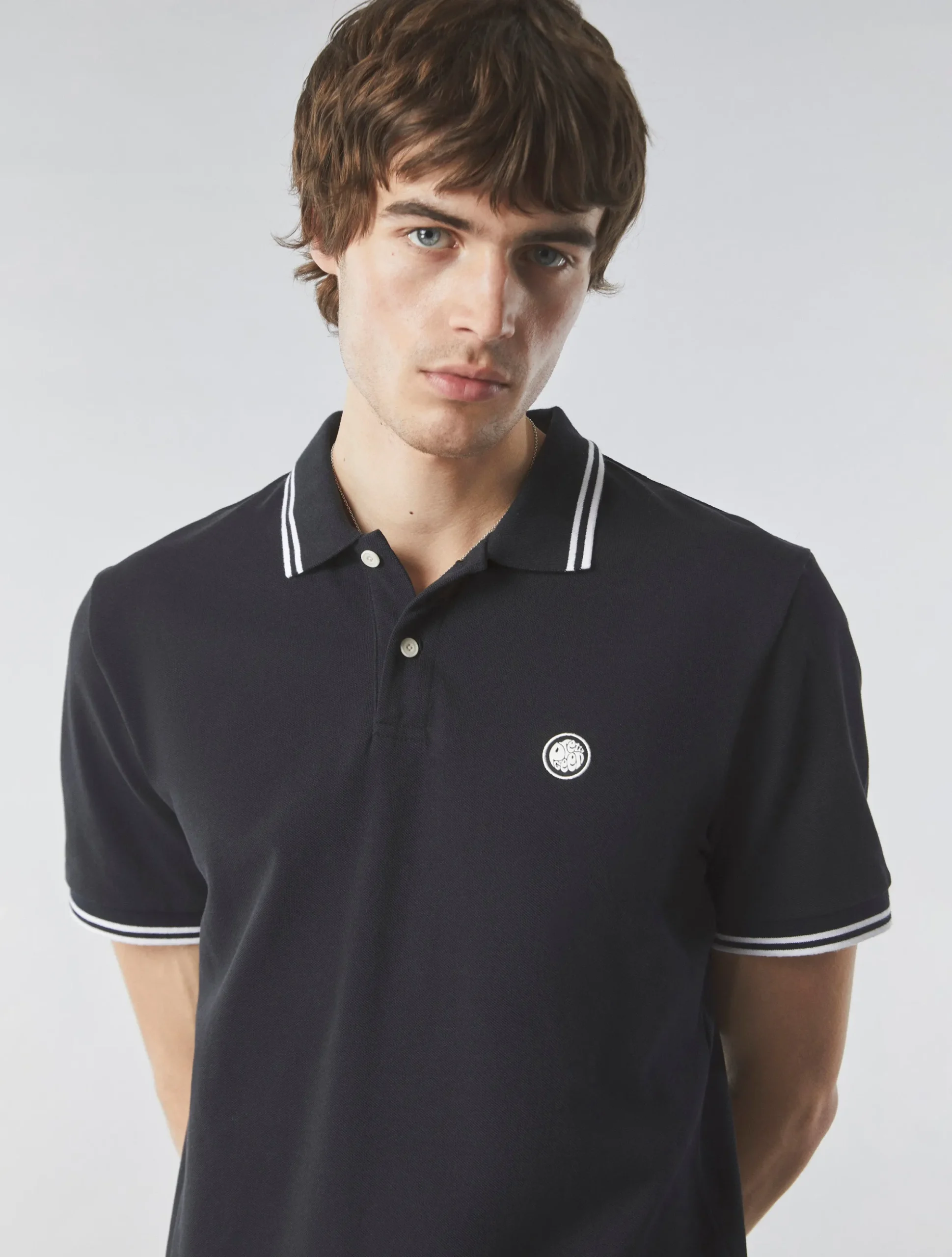 Pretty Green Barton Polo Shirt Black Flash Sale