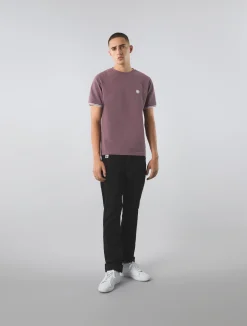 Pretty Green Barton Tshirt Purple Flash Sale
