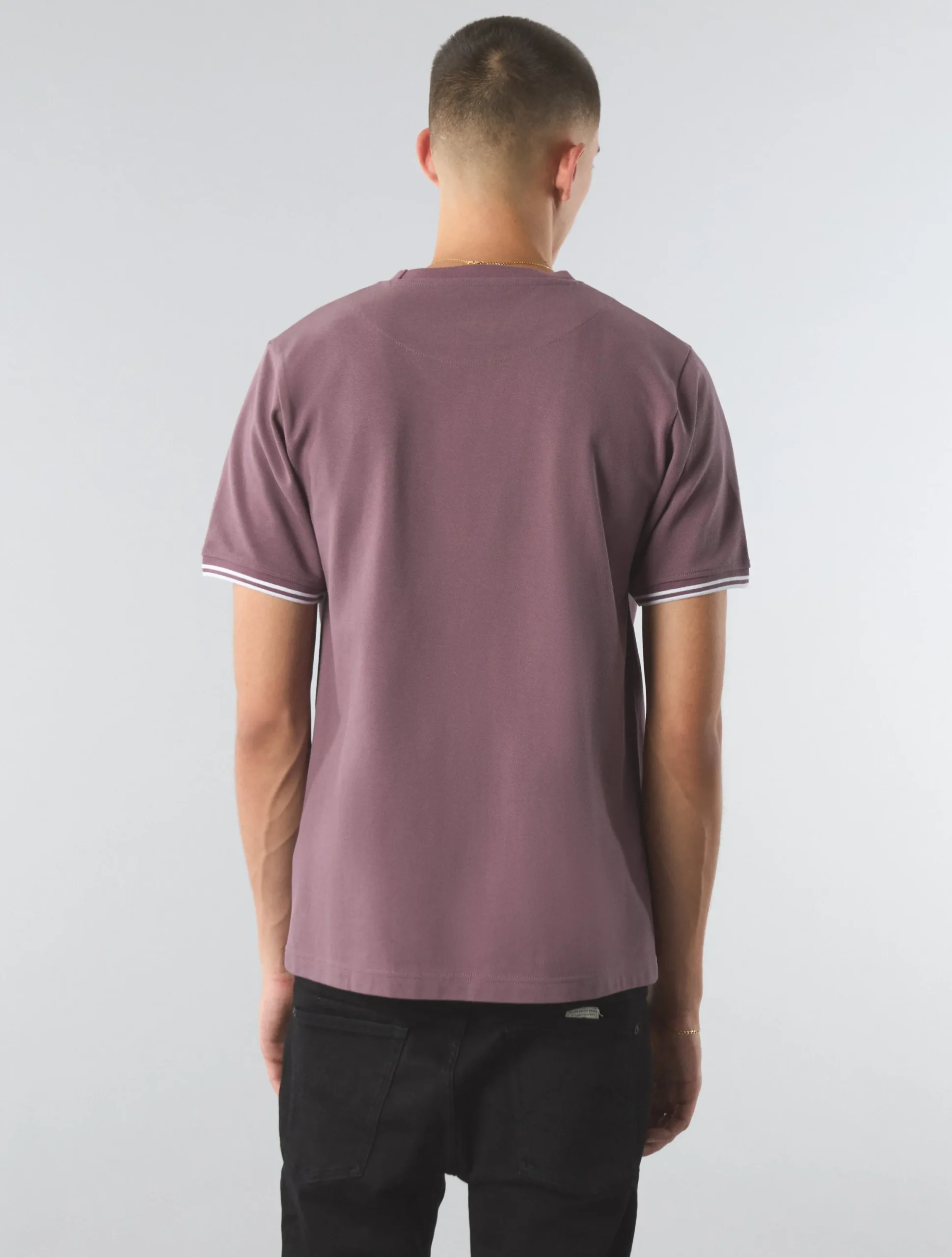 Pretty Green Barton Tshirt Purple Flash Sale