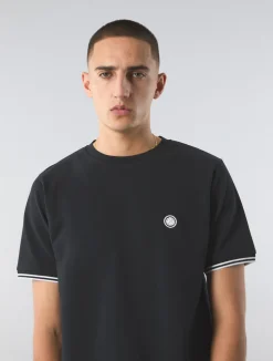 Pretty Green Barton Tshirt Black Best Sale