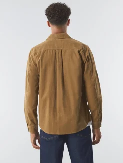 Pretty Green Benett Corduroy Shirt Sand Online