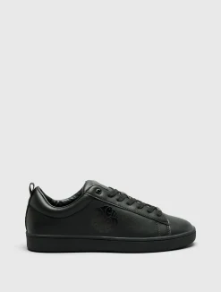Pretty Green Blanco Trainer Black Flash Sale