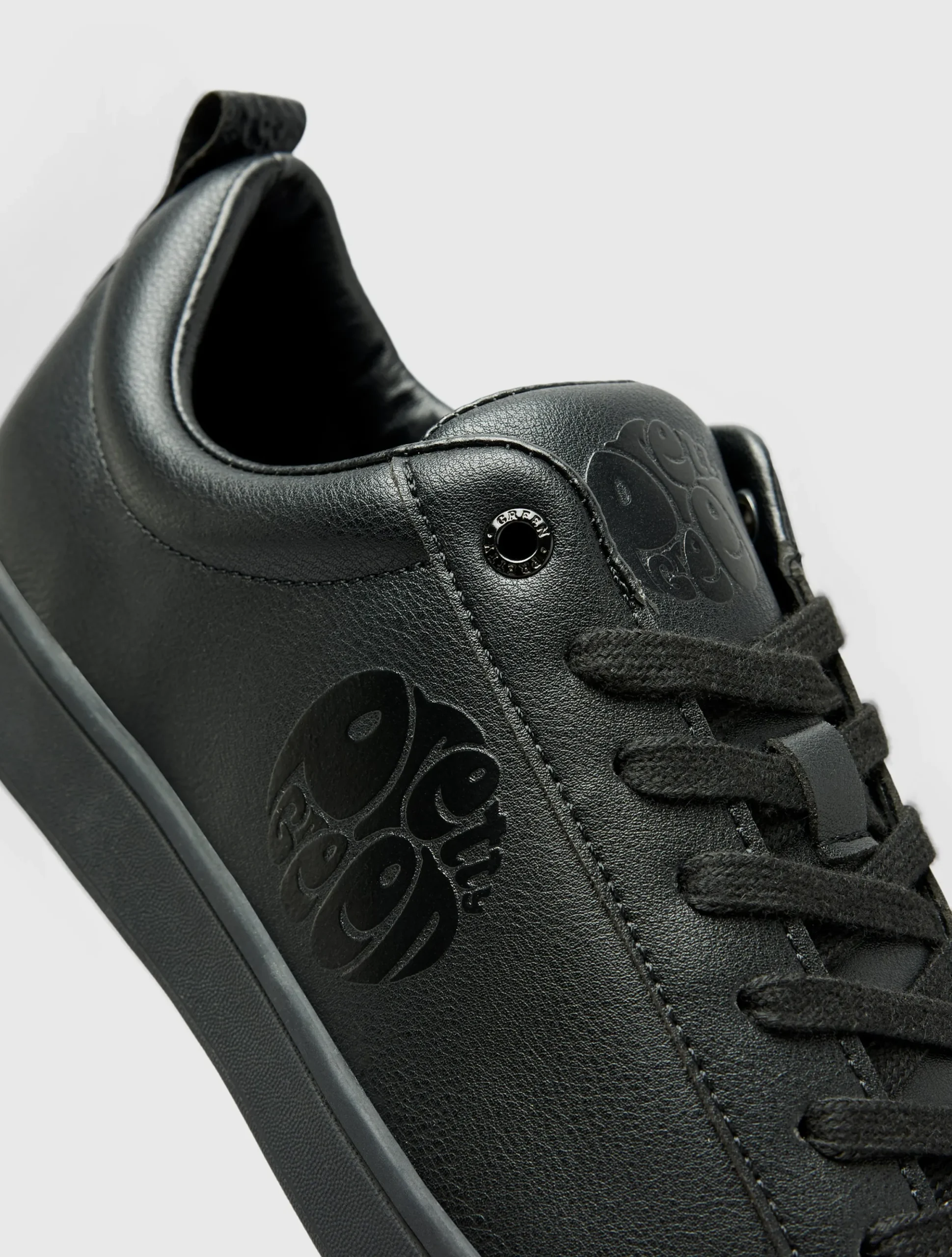 Pretty Green Blanco Trainer Black Flash Sale