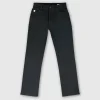 Pretty Green Burnage Regular Fit Jeans Black Flash Sale