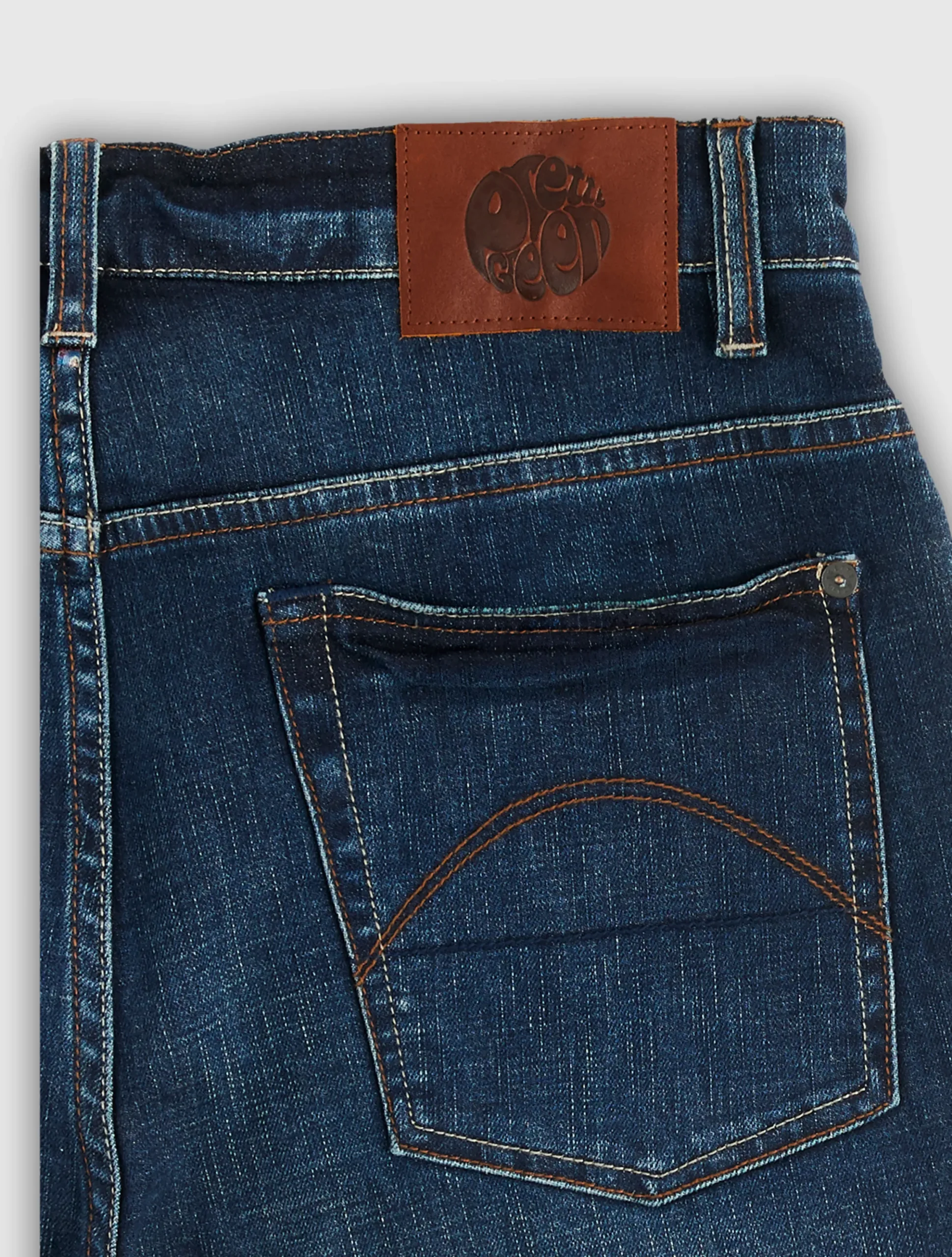 Pretty Green Burnage Regular Fit Jeans 6MonthWash Best