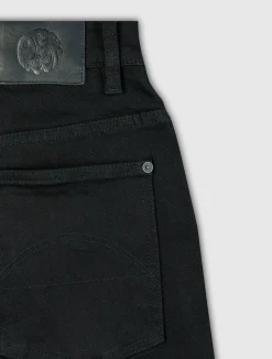 Pretty Green Burnage Regular Fit Jeans Black Flash Sale