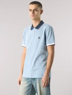 Pretty Green Contrast Collar Polo Shirt Outlet