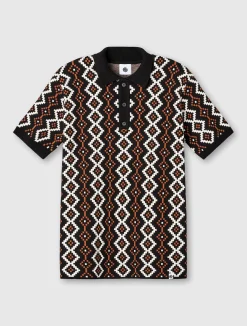 Pretty Green Dakota Knit Polo Discount