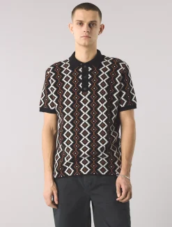 Pretty Green Dakota Knit Polo Discount