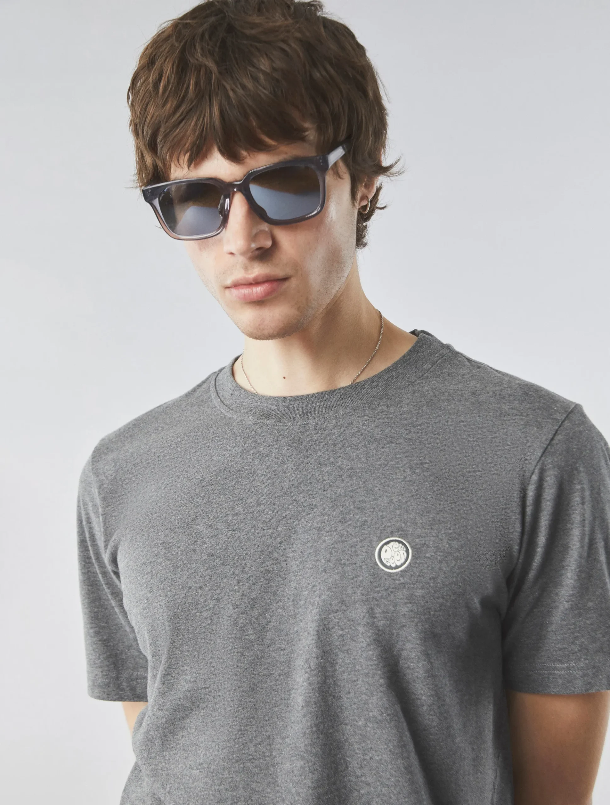 Pretty Green Dark Grey Mitchell T-Shirt Darkgrey Best Sale
