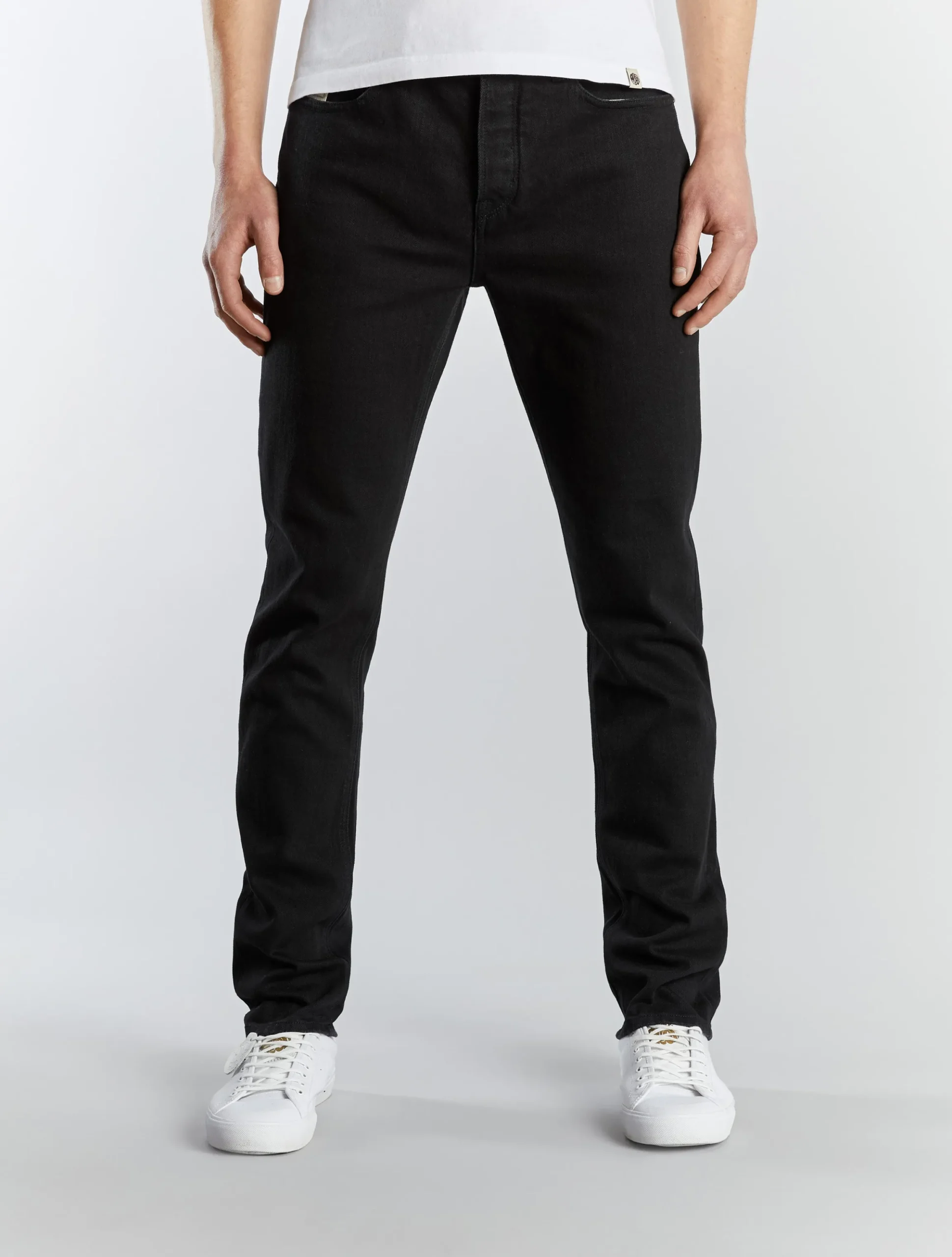 Pretty Green Erwood Slim Fit Jeans BlackRinse Cheap
