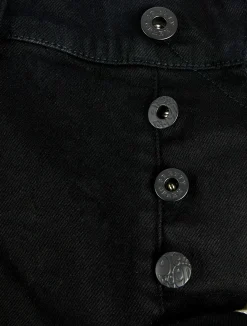 Pretty Green Erwood Slim Fit Jeans BlackRinse Cheap