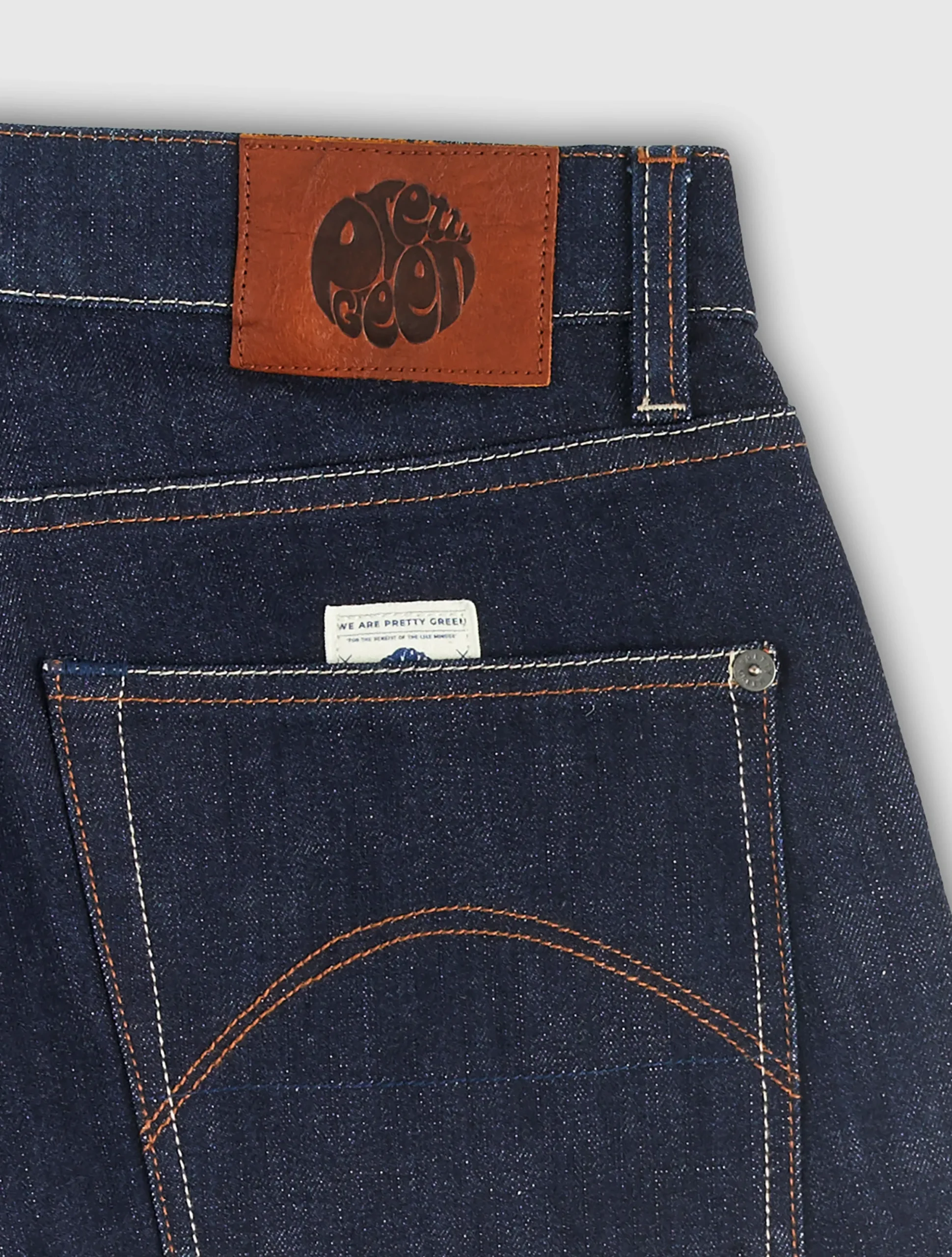 Pretty Green Erwood Slim Fit Jeans RinseWash Best Sale