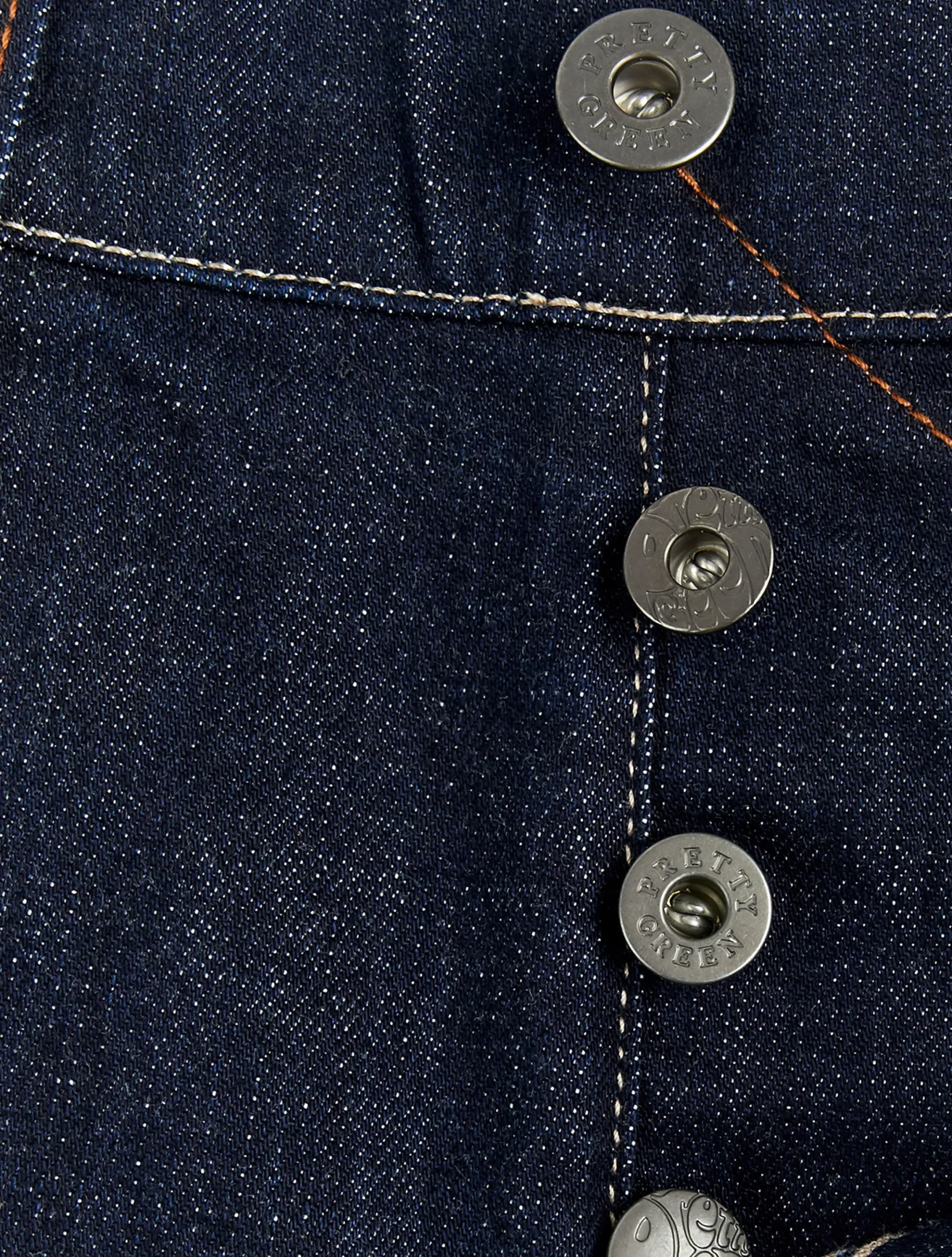 Pretty Green Erwood Slim Fit Jeans RinseWash Best Sale