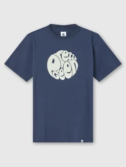 Pretty Green Gillespie T-Shirt Navy Clearance