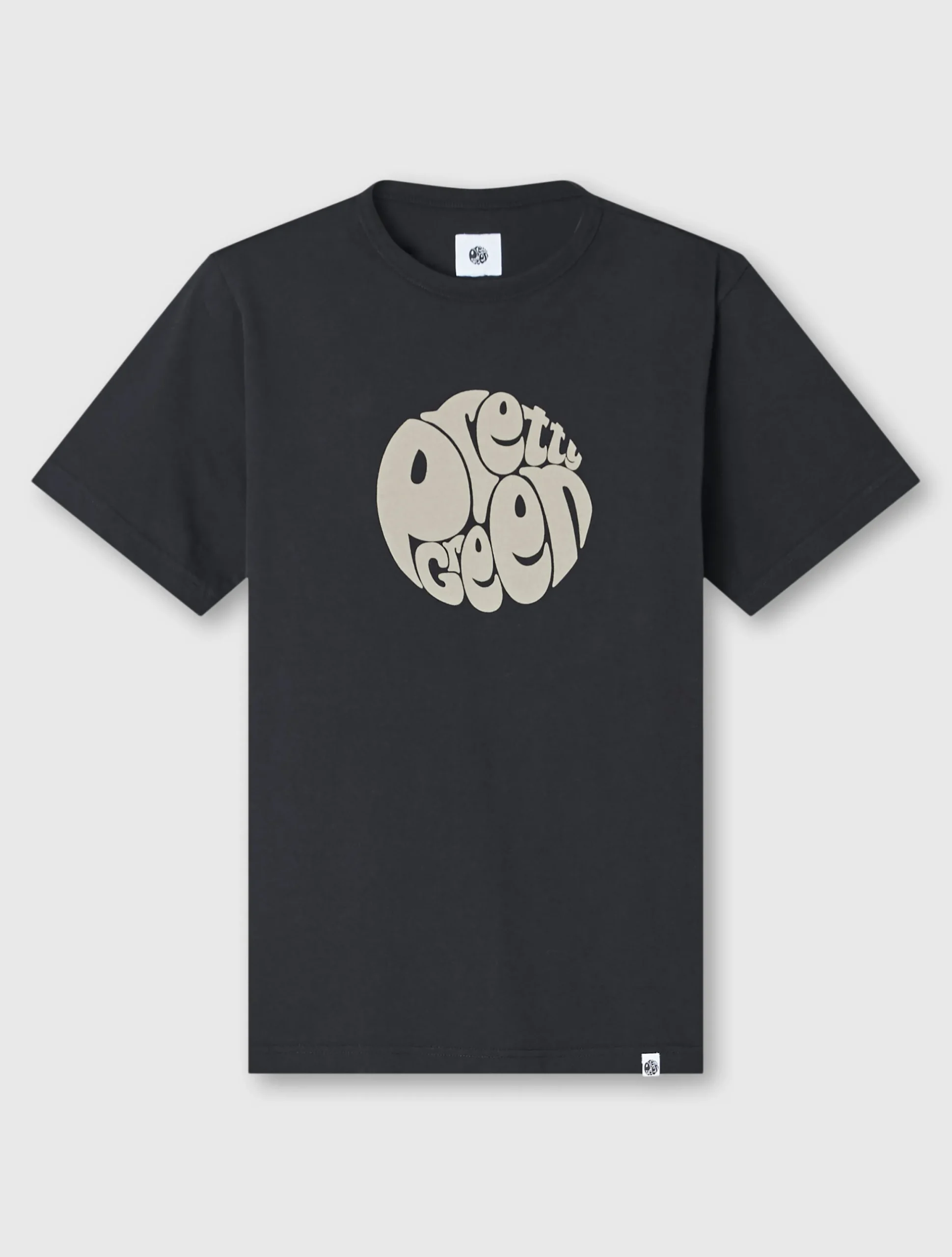 Pretty Green Gillespie T-shirt Black Best Sale
