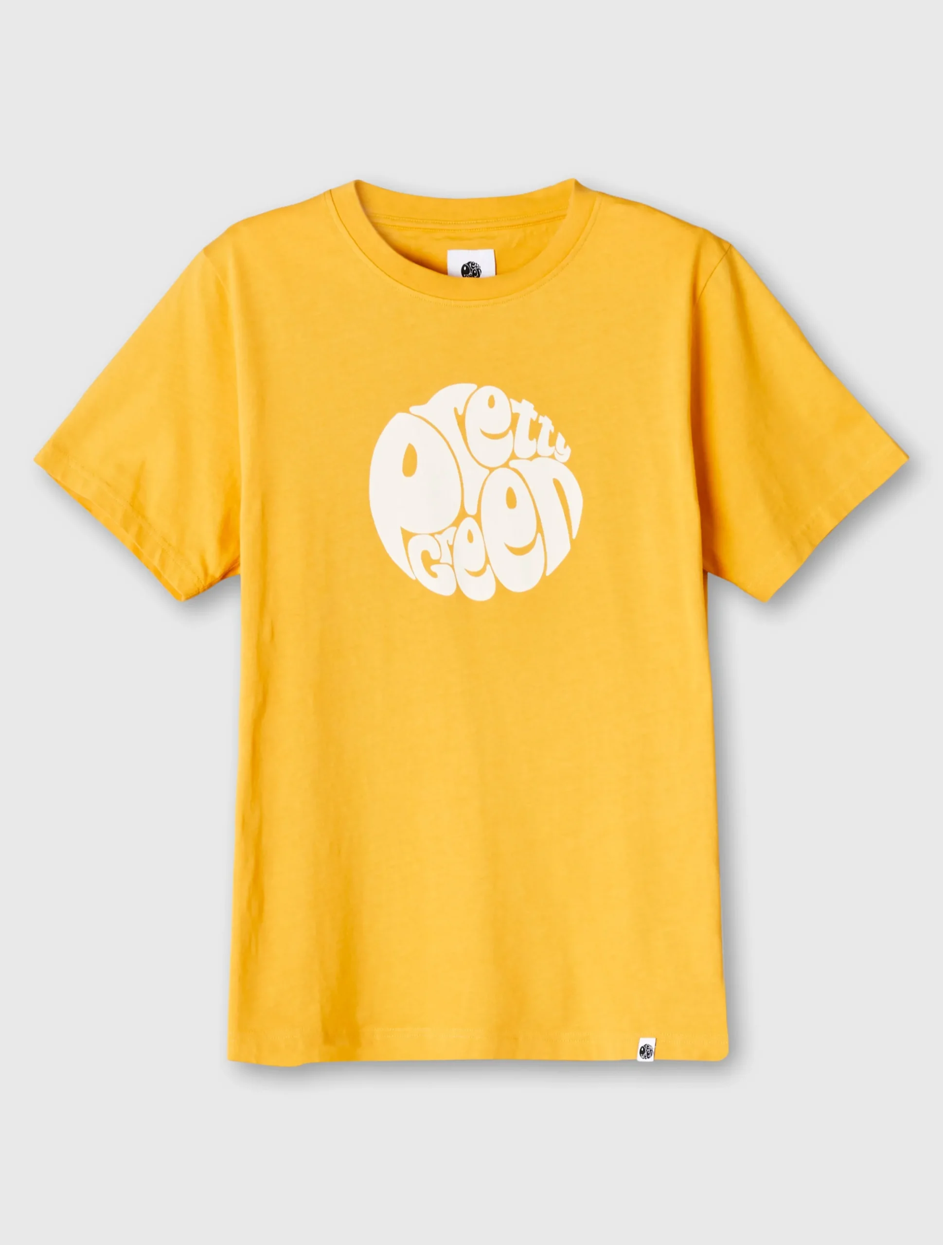 Pretty Green Gillespie T-shirt Yellow Shop