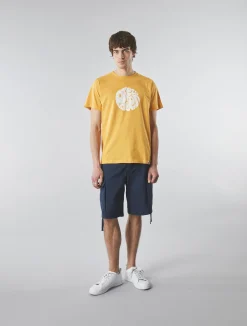Pretty Green Gillespie T-shirt Yellow Shop