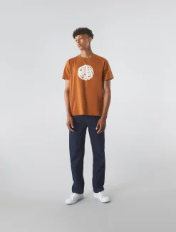 Pretty Green Gillespie T-shirt Orange Online
