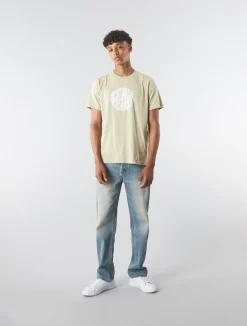 Pretty Green Gillespie T-shirt Taupe Discount