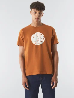 Pretty Green Gillespie T-shirt Orange Online
