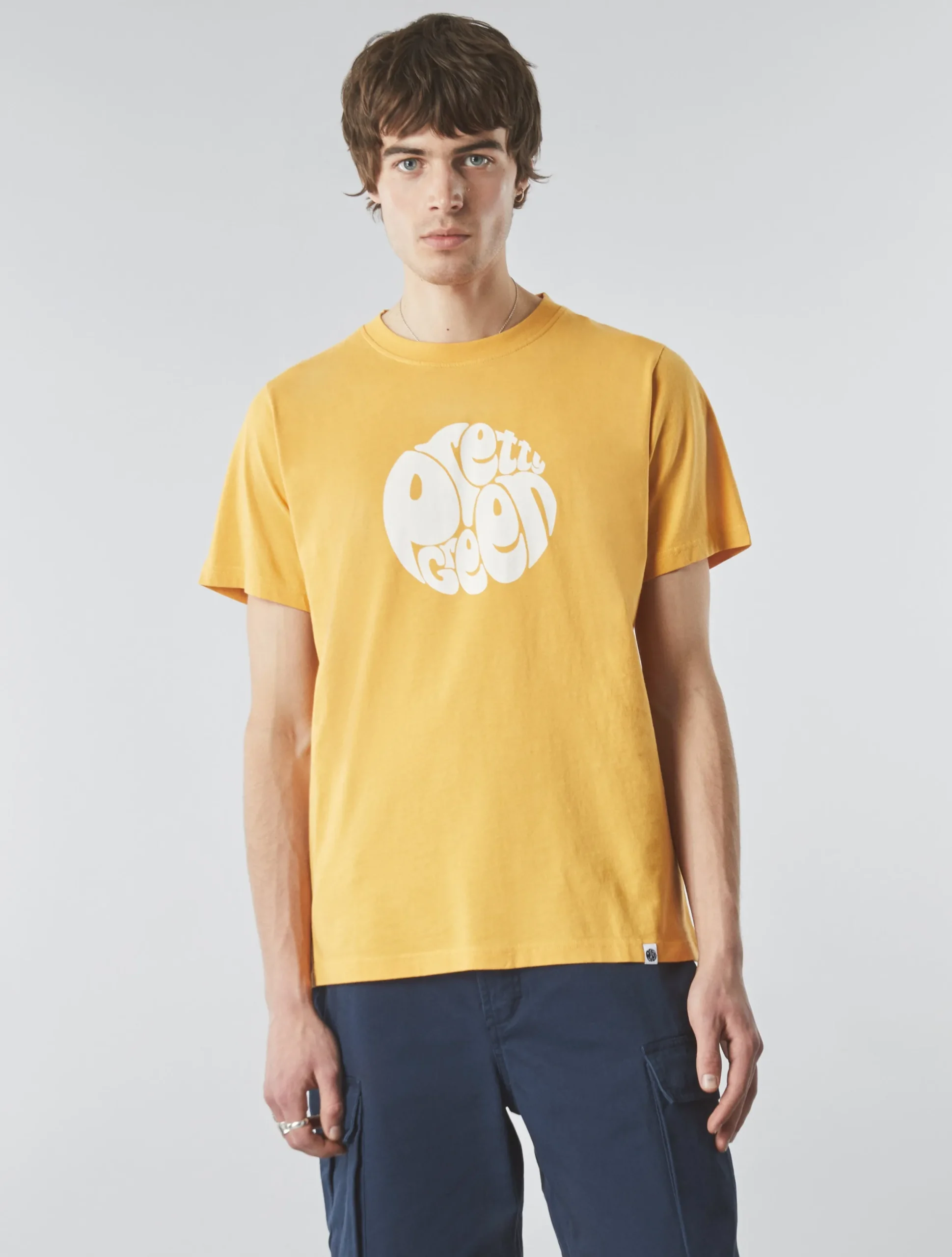 Pretty Green Gillespie T-shirt Yellow Shop