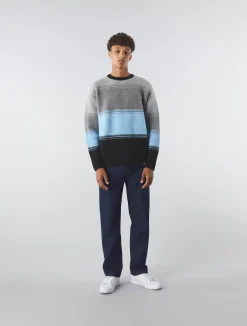 Pretty Green Gradient Stripe Knit Cheap