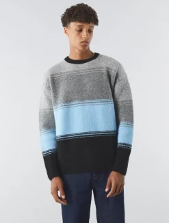 Pretty Green Gradient Stripe Knit Cheap