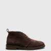 Pretty Green Handley Boot Brown Hot