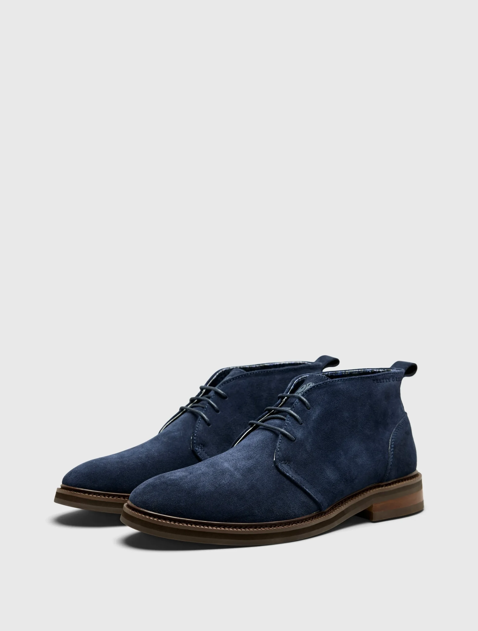 Pretty Green Handley Boot Navy Best