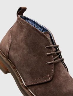 Pretty Green Handley Boot Brown Hot