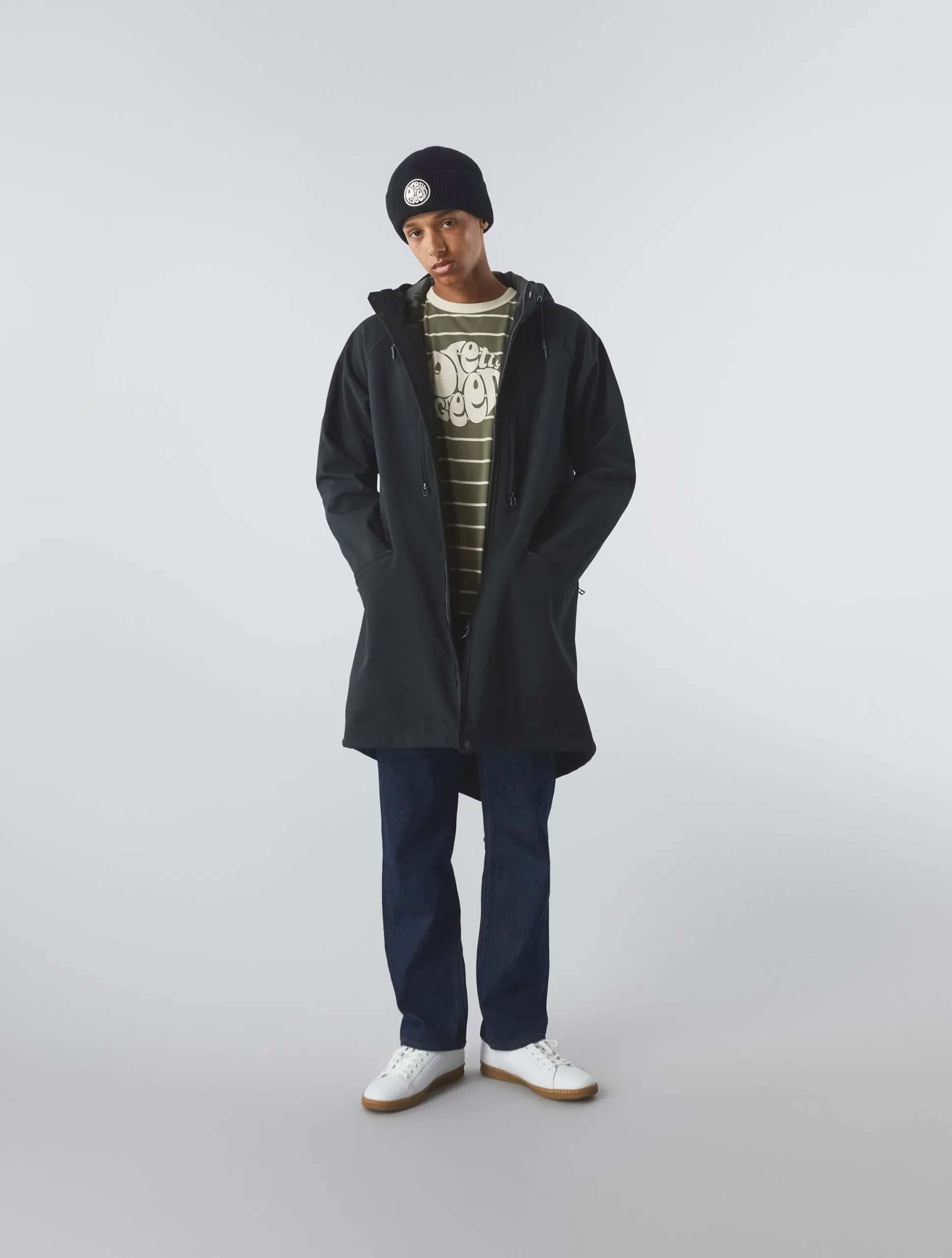Pretty Green Harris Soft Shell Parka Clearance