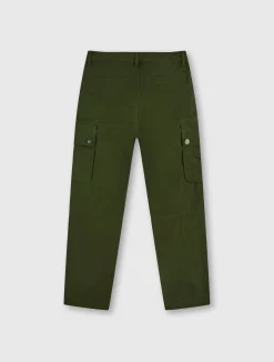 Pretty Green Heathen Cargo Trousers Khaki Online