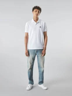 Pretty Green Jerry Jersey Polo White Online